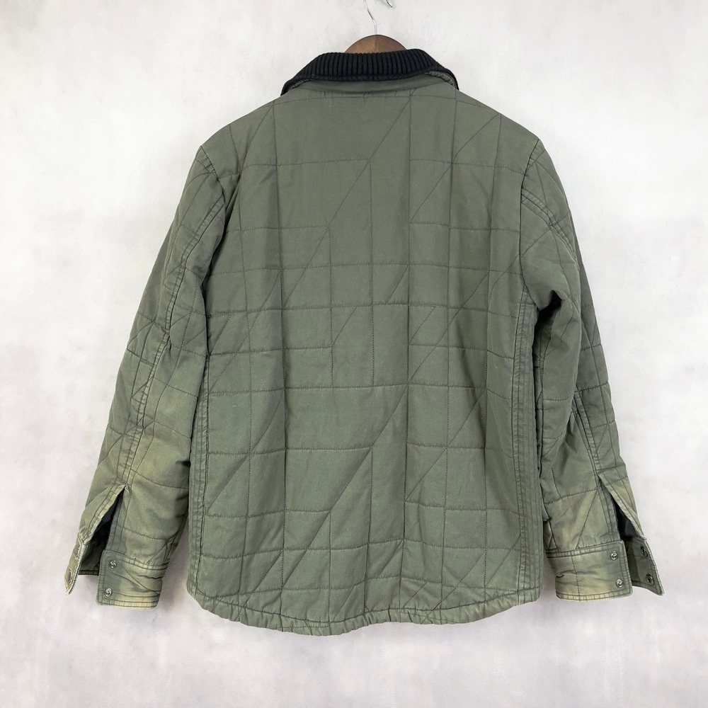 Hurley Mens Quilted Jacket Size‎ M Utility Military Skate Outdoor Grunge Street - Picture 6 of 16